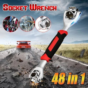 48 in 1 Tools and Socket Wrench