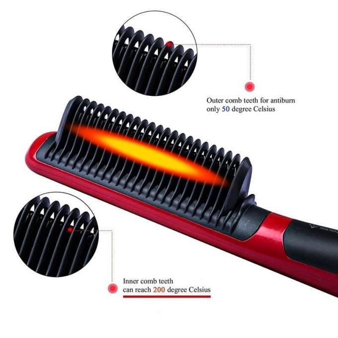 CERAMIC HAIR STRAIGHTENER